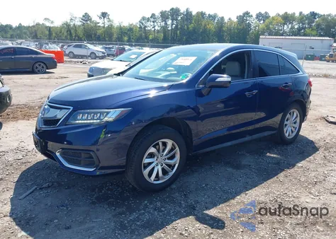 2017 Acura Rdx Technology Acurawatch Plus Packages/W/Technology Package из США, поврежденный, VIN 5J8TB4H50HL018525
